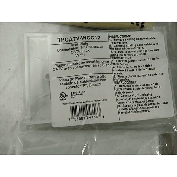 Lot of 16 New Light Switch Covers & CATV Jack Wall Plates - Picture 7 of 11